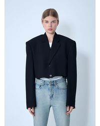 Balenciaga - Cut-Off Blazer - Lyst