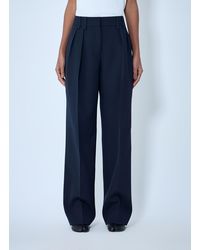 Jil Sander - High-Waisted Pleated Pants - Lyst