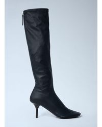 Acne Studios - Knee-High Leather Boots - Lyst
