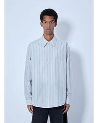 Marni - Striped Cotton Poplin Shirt - Lyst
