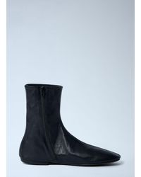 Dries Van Noten - Leather Ankle Boots - Lyst