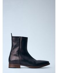 Acne Studios - Leather Ankle Boots - Lyst