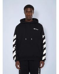 Off-White c/o Virgil Abloh - Ink Arrow Skate Hooded Sweatshirt - Lyst