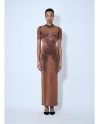 Acne Studios - Short Sleeve Maxi Dress - Lyst