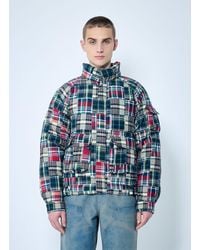 thisisneverthat - Patchwork Multi Pocket Down Jacket - Lyst