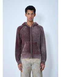 Acne Studios - Zip-Up Hooded Sweatshirt - Lyst
