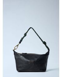 Miu Miu - Logo Motif Pouch Shoulder Bag - Lyst