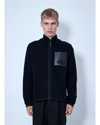Massimo Osti Studio - Zip-Up Jacket With Chest Patch - Lyst