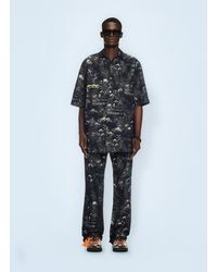 Off-White c/o Virgil Abloh - Off Jacquard Fresco Bowling Shirt - Lyst