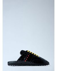 Marni - Laced Leather Mules - Lyst