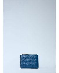 Bottega Veneta - Intrecciato Small Bi-Fold Wallet - Lyst