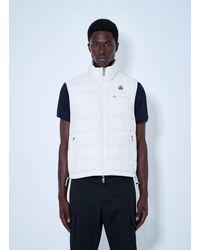 Moncler - Gienah Reversible Wool Blend Down Gilet - Lyst