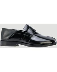 Maison Margiela - Tabi Leather Loafers - Lyst