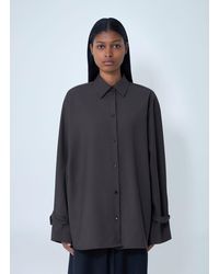 TOTEME - Tie-Cuff Shirt - Lyst