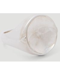 Bottega Veneta - Sterling Ring - Lyst