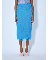Dries Van Noten - Sokna Pencil Midi Skirt - Lyst