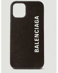 Balenciaga Cash Iphone 12 Mini Case - Black