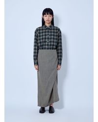 Our Legacy - Twisted Shirt Dress - Lyst