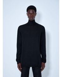 Rick Owens - Oversized Turtleneck Sweater - Lyst