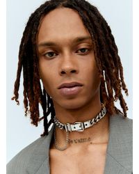 Acne Studios - Buckle Chain Necklace - Lyst