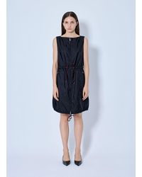 Prada - Re-Nylon Mini Dress - Lyst