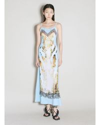 Y. Project - Lace Print Maxi Dress - Lyst