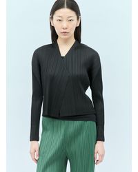 Pleats Please Issey Miyake - Monthly Colors: December Cardigan - Lyst