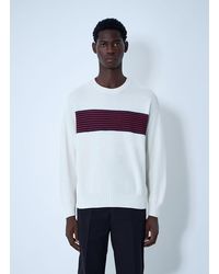 Visvim - Cotton-And-Silk-Blend Sweater - Lyst