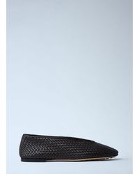 Bottega Veneta - Rosa Ballerina Flats - Lyst