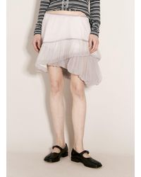 Kiko Kostadinov - Diagonal Gathered Skirt - Lyst