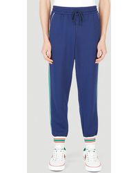 Gucci Adidas X GG Trefoil Jacquard Trousers in Natural for Men | Lyst