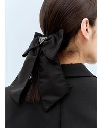 Prada - Re-Nylon Hair Clip - Lyst