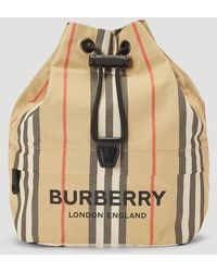 burberry drawstring bucket bag