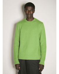 Prada - Wool-And-Cashmere-Blend Sweater - Lyst