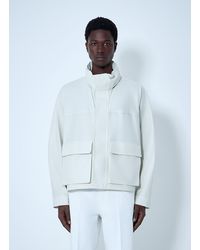Lemaire - High-Collar Utility Jacket - Lyst