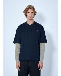 Miu Miu - Buttoned Polo Shirt - Lyst