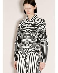 Jean Paul Gaultier - Body Morphing Digital Print Jacket - Lyst