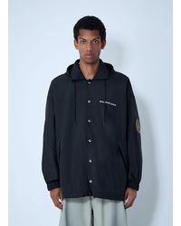 Balenciaga - Logo Motif Windbreaker Jacket - Lyst