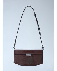 TOTEME - Clip Lizard-Embossed Shoulder Bag - Lyst