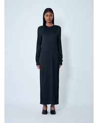 TOTEME - Long Satin Dress - Lyst