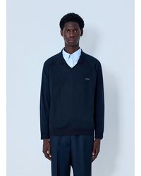 Miu Miu - V-Neck Knit Sweater - Lyst