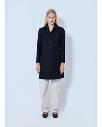 Jil Sander - Single-breasted Wool Coat - Lyst