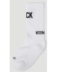 Vetements Socks for Men | Online Sale up to 53% off | Lyst