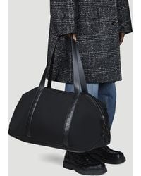 Bottega Veneta - Intrecciato Leather-Trim Duffle Bag - Lyst
