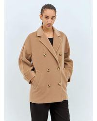 Max Mara - Short 101801 Icon Coat - Lyst