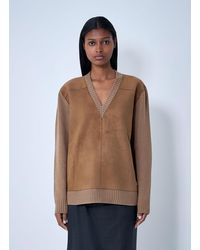 Prada - Wool-And-Cashmere-Blend Sweater - Lyst
