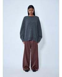 Issey Miyake - Oversized Knit Sweater - Lyst