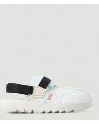 reebok flip flops white