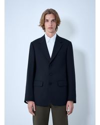 Dries Van Noten - Single-Breasted Wool Blazer - Lyst