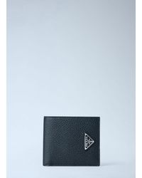 Prada - Textured Leather Card Holder - Lyst